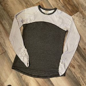 CALIA by Carrie Underwood crewneck-rash guard-swim top-women’s Sz-small